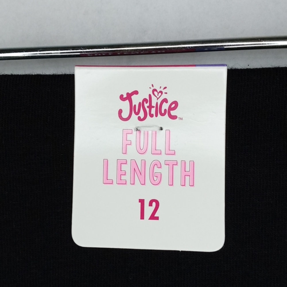 Justice Graphic Full Length Leggings Sz 12 - Picture 4 of 6